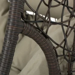 Kyle Indoor/Outdoor Hanging Basket Chair - Brown/Khaki - Christopher Knight Home 7 Kyle Indoor/Outdoor Hanging Basket Chair - Brown/Khaki - Christopher Knight Home -Knight Outdoor Cheap Store GUEST 61ec3efa 0dee 4a8a b768 3c01d65d12a1