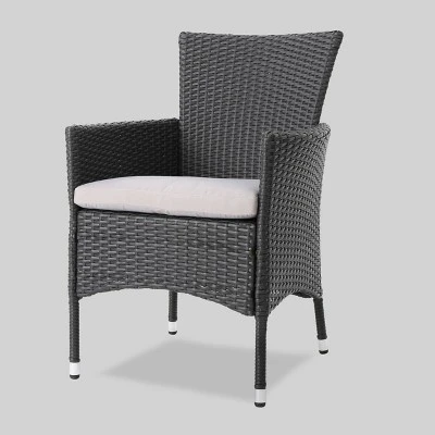 Cedros 5pc Acacia Wood And Wicker Dining Set - Christopher Knight Home 2 Cedros 5pc Acacia Wood And Wicker Dining Set - Christopher Knight Home - Image 2