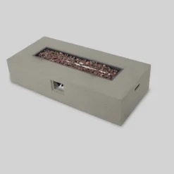 Oana 12pc Acacia U-Shaped Sectional Sofa Set With Fire Pit - Teak/Beige And Light Gray - Christopher Knight Home -Knight Outdoor Cheap Store GUEST 65511adb 76e2 47b5 9c45 6d1d767871ce