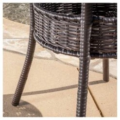 Littleton 3-Piece Wicker Patio Bistro Seating Set - Brown - Christopher Knight Home -Knight Outdoor Cheap Store GUEST 6af7e9d7 3ca4 4d21 9755 13f69129c6aa