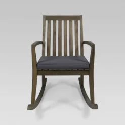 Montrose Acacia Wood Patio Rocking Chair Gray - Christopher Knight Home -Knight Outdoor Cheap Store GUEST 6b1fff7e 8124 493e 9f72 5cebd3fe1db3