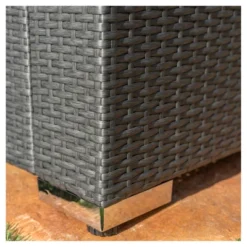 Murano Set Of 2 Wicker Club Chair - Gray - Christopher Knight Home -Knight Outdoor Cheap Store GUEST 6bc78da1 de45 423c a92f 1e18a86b9145