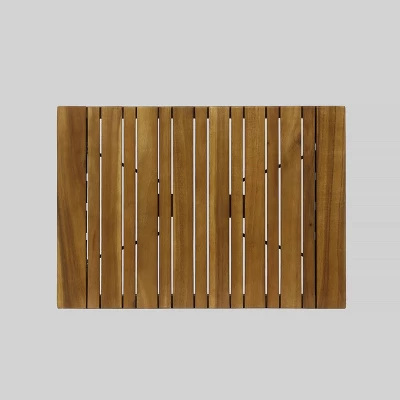 Huntsville Acacia Wood Foldable Side Table - Brown Patina/Gray - Christopher Knight Home 3 Huntsville Acacia Wood Foldable Side Table - Brown Patina/Gray - Christopher Knight Home - Image 3