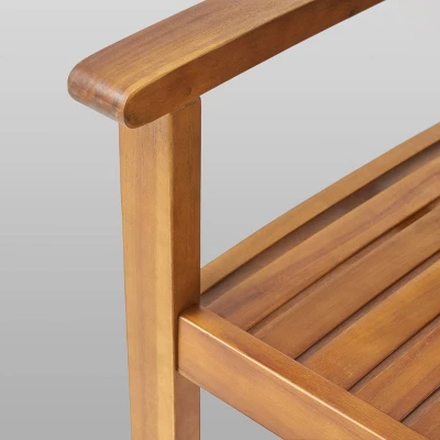 Wiloson 7pc Acacia Dining Set - Teak - Christopher Knight Home 4 Wiloson 7pc Acacia Dining Set - Teak - Christopher Knight Home - Image 4