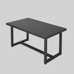 Santa Rosa Rectangle Wicker Dining Table - Christopher Knight Home -Knight Outdoor Cheap Store GUEST 6f2d0dff 0740 40e2 abe4 194e0498fa75