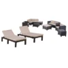 Puerta 13pc Wicker Patio Set - Dark Brown - Christopher Knight Home