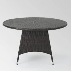 Pala 5pc Wicker Contemporary Dining Set MultiBrown - Christopher Knight Home -Knight Outdoor Cheap Store GUEST 72bc6bc7 a2bc 448c bab1 7fd46a9d56cc