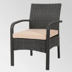 Cordoba 6pc Wicker Conversation Set - Brown/Tan - Christopher Knight Home -Knight Outdoor Cheap Store GUEST 763e3e51 ba53 4711 bcab 36240cbbfd64