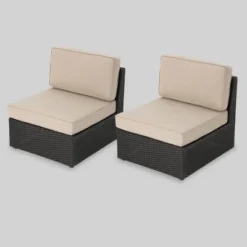 Santa Cruz 2pc Wicker Sectional Sofa Set - Christopher Knight Home 9 Santa Cruz 2pc Wicker Sectional Sofa Set - Christopher Knight Home -Knight Outdoor Cheap Store GUEST 778691b1 f174 4f81 bce6 678de28ca206