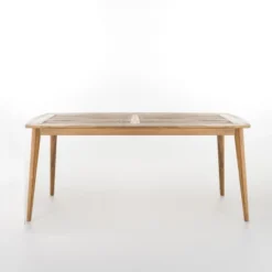 Clint 7pc Acacia And Wicker Dining Set - Teak/Brown - Christopher Knight Home -Knight Outdoor Cheap Store GUEST 7de15e07 4c1d 46a5 898d 85a7a0a9a758