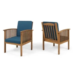 Casa 2pk Acacia Club Chairs - Christopher Knight Home -Knight Outdoor Cheap Store GUEST 7df7fb16 7c0d 4a36 acd3 bf6f807e8d3d