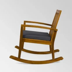 Montrose 2pk Acacia Wood Patio Rocking Chair Teak - Christopher Knight Home -Knight Outdoor Cheap Store GUEST 7ebb8375 4692 421c 86ff e420cf71b251