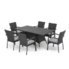 Thompson 7pc Wicker Dining Set - Christopher Knight Home
