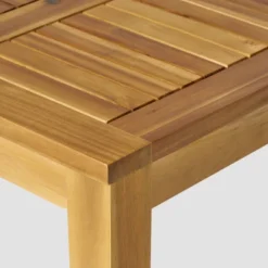 2pc Hampton Wood And Wicker Patio Loveseat And Coffee Table Set Gray - Christopher Knight Home -Knight Outdoor Cheap Store GUEST 81410a61 ddc4 41a8 8638 6664c63f78a5