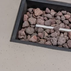 Cape Coral 16pc Aluminum Estate Collection With Fire Pit - Silver/Clear/Khaki/Light Gray - Christopher Knight Home -Knight Outdoor Cheap Store GUEST 83d8e625 dc7e 4cae bf83 b622651ced8b