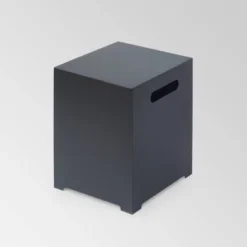 Thasos 10pc Acacia U-Shaped Farmhouse Sectional Sofa Set With Fire Pit - Gray - Christopher Knight Home -Knight Outdoor Cheap Store GUEST 87b28fed 5df0 4ebe b633 fb4862e63cae 1