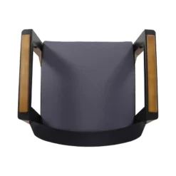 Soho 4pk Outdoor Acacia Wood Club Chairs With Cushions - Teak/Black/Dark Gray - Christopher Knight Home -Knight Outdoor Cheap Store GUEST 8c07140b 9c5f 4762 abf9 401e18439d3d