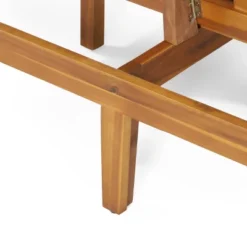 Jill Outdoor Acacia Wood Convertible Daybed With Cushions Teak/Beige - Christopher Knight Home -Knight Outdoor Cheap Store GUEST 8efec819 7534 439b aec9 51aa63346ed1