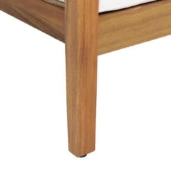 Burchett 2pk Outdoor Acacia Wood Club Chairs With Cushions - Teak/Brown/Beige - Christopher Knight Home -Knight Outdoor Cheap Store GUEST 908795d1 81e5 4be9 8462 435b3177e82f