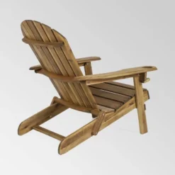2pk Bellwood Outdoor Acacia Wood Folding Adirondack Chairs Natural - Christopher Knight Home -Knight Outdoor Cheap Store GUEST 917e054b d0ee 41d4 80ec 5cc8826de48e