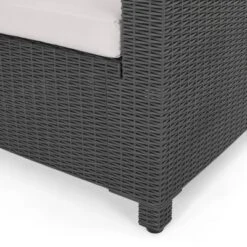 Waverly 8pc Faux Wicker Chat Set - Dark Gray/Gray - Christopher Knight Home -Knight Outdoor Cheap Store GUEST 92b92835 90bd 47e9 9ca1 48bc2dd0cdf5