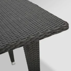 Celeste 5pc Wicker Dining Set - Gray/Light Gray - Christopher Knight Home -Knight Outdoor Cheap Store GUEST 9580630c 52b8 49a7 a8c6 89a160c67c83