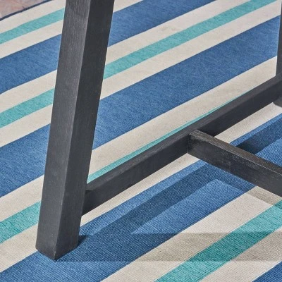 Raphael Rectangle Acacia Wood Dining Table - Gray - Christopher Knight Home 5 Raphael Rectangle Acacia Wood Dining Table - Gray - Christopher Knight Home - Image 5