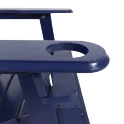 2pk Bellwood Outdoor Acacia Wood Folding Adirondack Chairs Navy - Christopher Knight Home -Knight Outdoor Cheap Store GUEST 996804af b8b2 4371 a6fc 22d672552453