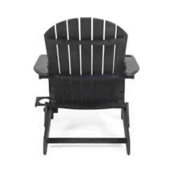 2pk Bellwood Outdoor Acacia Wood Folding Adirondack Chairs Dark Gray - Christopher Knight Home -Knight Outdoor Cheap Store GUEST 9a005960 69ea 41a9 b1c1 cca4c9d5759a