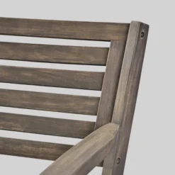 Della-Hermosa 7pc Acacia Wood Dining Set - Gray - Christopher Knight Home -Knight Outdoor Cheap Store GUEST 9b007c99 b641 4174 be00 7c7688d5b2fc 1