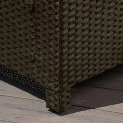 Puerta Wicker Loveseat - Brown/Gray - Christopher Knight Home -Knight Outdoor Cheap Store GUEST 9b1e6319 c872 4f18 a92b 350dc46cff62