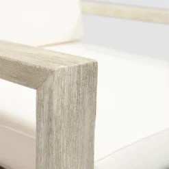 Santa Ana 2pk Acacia Club Accent Chairs Brushed Light Gray - Christopher Knight Home -Knight Outdoor Cheap Store GUEST 9b3d4a7e f6f8 4251 a5a6 a3264408f443