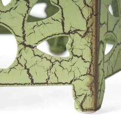 Eliana 14" Sunburst Outdoor Patio Iron Side Table - Crackle Teal - Christopher Knight Home -Knight Outdoor Cheap Store GUEST 9f2b7da6 0345 49e9 beac a2ac3965df1e