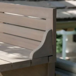 Caribbean 3pc Acacia Wood Patio Bar Set - Gray - Christopher Knight Home -Knight Outdoor Cheap Store GUEST 9fa868eb 5db2 46bd 9010 a3932fdedb19