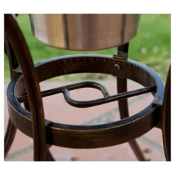 Angeles 3pc Cast Aluminum Bistro Set - Copper - Christopher Knight Home -Knight Outdoor Cheap Store GUEST a155ff2b feb7 43bb a905 454224774f09