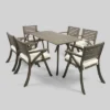 Hermosa 7pc Acacia Dining Set - Christopher Knight Home