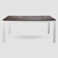 Bodum 7pc Acacia Wood Dining Set - Dark Brown/White - Christopher Knight Home -Knight Outdoor Cheap Store GUEST a2317f01 1be0 4e78 8ea9 068d219a403f