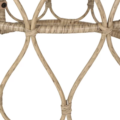 Bruce Outdoor Wicker Round Side Table Light Brown - Christopher Knight Home 6 Bruce Outdoor Wicker Round Side Table Light Brown - Christopher Knight Home - Image 6