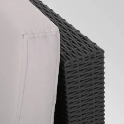 Waverly 5pc Faux Wicker Sectional Set Dark Gray/Gray - Christopher Knight Home -Knight Outdoor Cheap Store GUEST a4b5d1e3 7d56 4a1b a2ef 1167541a32e0