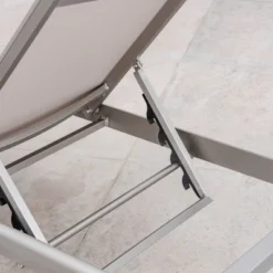 Cape Coral 16pc Aluminum Estate Collection With Fire Pit - Silver/Clear/Khaki/Light Gray - Christopher Knight Home -Knight Outdoor Cheap Store GUEST a4c1e70b 97a8 400d af23 6b564dd9e0c7