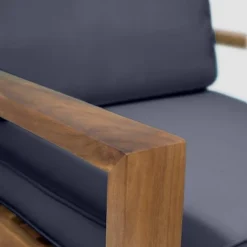 Santa Ana 4pc Acacia Wood Chat Set - Teak/Dark Gray - Christopher Knight Home -Knight Outdoor Cheap Store GUEST a53df952 7840 46f3 9557 af95a9a21eb4 1