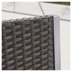 Cape Coral 5pc All-Weather Wicker/Metal Patio Bar Set With 4 Stools - Gray - Christopher Knight Home -Knight Outdoor Cheap Store GUEST a6311322 f58f 4fb3 a4e0 d156b1f0a0a1