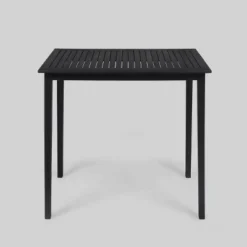 Polaris 3pc Wood And Wicker 45" Rectangular Bar Set Dark Gray - Christopher Knight Home -Knight Outdoor Cheap Store GUEST ad569164 7716 40c0 96f8 988bbb0201c9