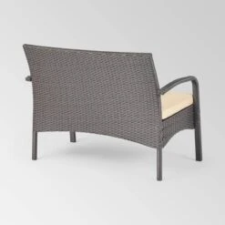 Cordoba 8pc Wicker Chat Set - Brown/Tan - Christopher Knight Home -Knight Outdoor Cheap Store GUEST af8f1d33 b240 4d39 9130 0d87a56c3e77