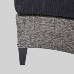 Navagio 5pc Wicker Sofa Set Gray/Dark Gray - Christopher Knight Home -Knight Outdoor Cheap Store GUEST b04b0c53 febd 498c 8d95 4441d9da2b45