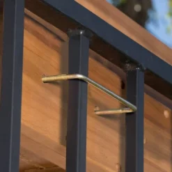 Caribbean 3pc Acacia Wood Patio Bar Set - Natural - Christopher Knight Home -Knight Outdoor Cheap Store GUEST b286e479 9100 41fa a473 a46b0babb783