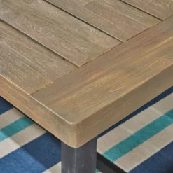 Baxley 6pc Acacia Dining Set With Bench - Sandblast Gray/Gray - Christopher Knight Home 9 Baxley 6pc Acacia Dining Set With Bench - Sandblast Gray/Gray - Christopher Knight Home -Knight Outdoor Cheap Store GUEST b2ab2b0e 9007 4ee5 abcd e77d656aedff