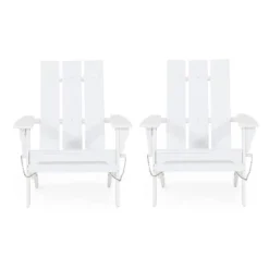 2pk Zuma Outdoor Acacia Wood Foldable Adirondack Chairs - Christopher Knight Home -Knight Outdoor Cheap Store GUEST b44fded5 4f02 4789 a6ea 05d70a96b0f7