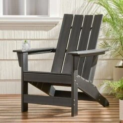 Encino Outdoor Adirondack Chair - Christopher Knight Home -Knight Outdoor Cheap Store GUEST b5030f7b 7a75 4e5c bebf e4e707765d59