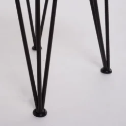 Zion Set Of 2 Industrial Side Table - Teak/Rustic Metal - Christopher Knight Home -Knight Outdoor Cheap Store GUEST b640cc56 4b10 4d66 a778 6a4b225dabae